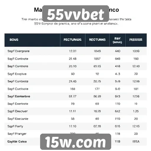 Comparação de bônus oferecidos pelo 55vvbet