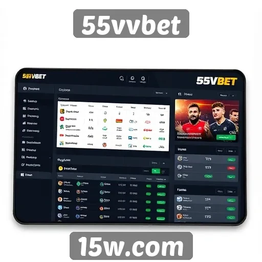 Análise da interface do usuário do 55vvbet