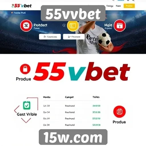 Análise das funcionalidades do site 55vvbet